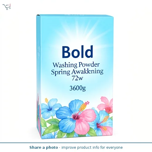 Bold Washing Powder Spring Awakening 72w 3600g