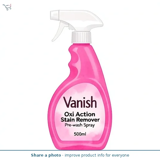 Vanish Oxi Action Stain Remover Pre-wash Spray 500ml