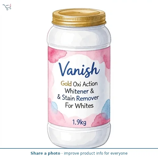 Vanish Gold Oxi Action Whitener & Stain Remover For Whites 1.9kg