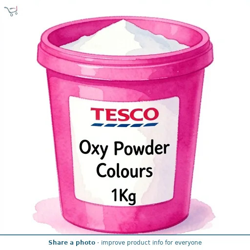 Tesco Oxy Powder Colours 1Kg