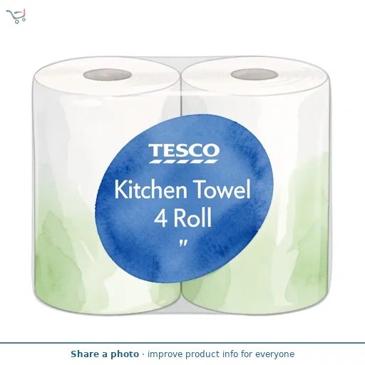 Tesco Kitchen Towel 4 Roll
