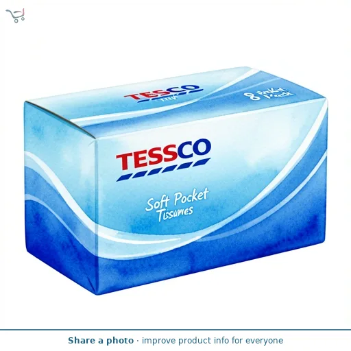Tesco Soft Pocket Tissues 8 Pack