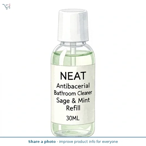 Neat Antibacterial Bathroom Cleaner Sage & Mint Refill 30Ml