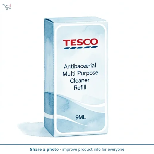 Tesco Antibacterial Multi Purpose Cleaner Refill 9Ml