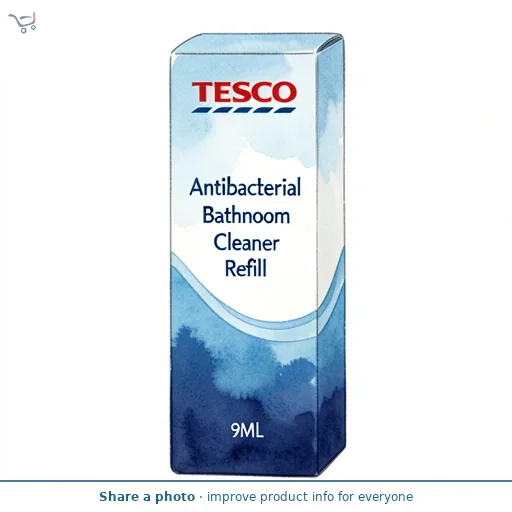 Tesco Antibacterial Bathroom Cleaner Refill 9Ml
