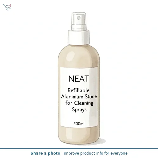 Neat Refillable Spray Bottle Stone 500ml