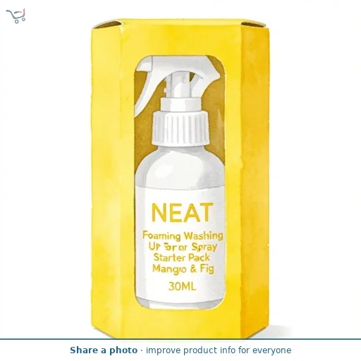 Neat Foaming Washing Up Spray Starter Pack Mango & Fig 30Ml