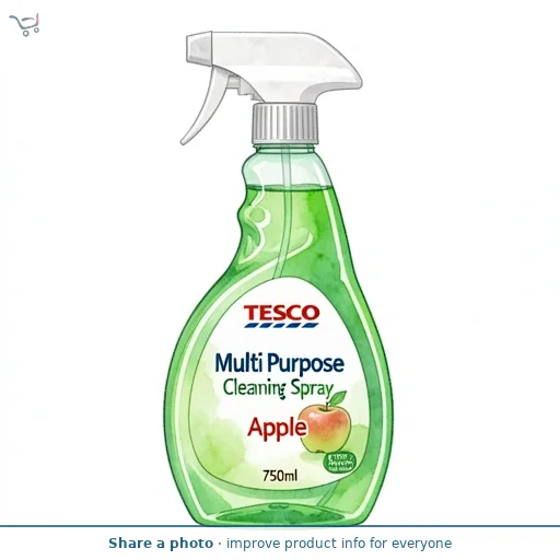 Tesco Multi Purpose Cleaning Spray Apple 750ml