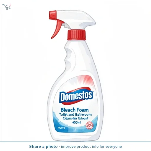 Domestos Bleach Foam Mint Boost 450ml
