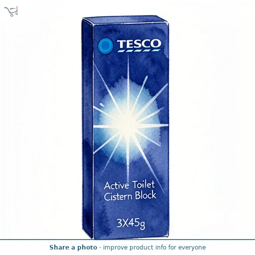 Tesco Active Toilet Cistern Block 3X45g