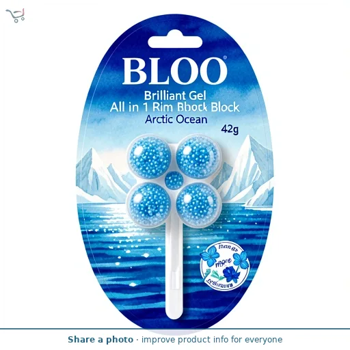 Bloo Brilliant Gel All in 1 Rim Block Arctic Ocean 42g