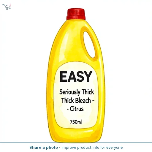 Easy Seriously Thick Bleach - Citrus 750ml