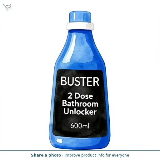 Buster 2 Dose Bathroom Unblocker 600ml