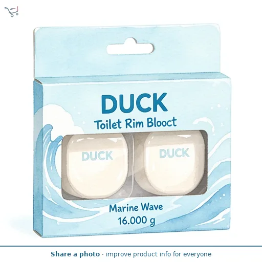 Duck Fresh Boost Toilet Rim Block Marine Wave 2x16g
