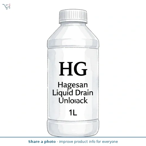 Hg Hagesan Liquid Drain Unblock 1L