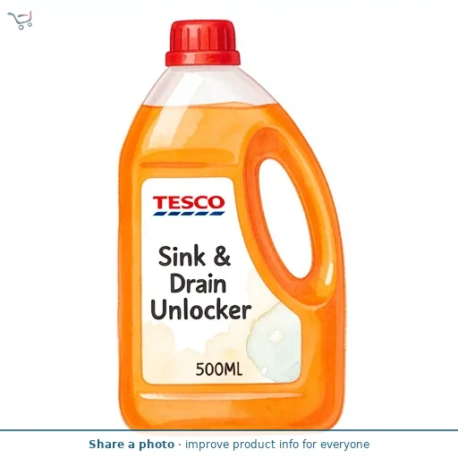 Tesco Sink & Drain Unblocker 500Ml