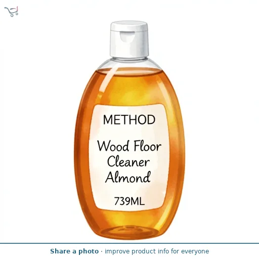 Method Wood Floor Cleaner Almond 739Ml