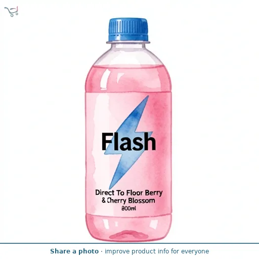 Flash 800ml Direct to Floor Berry Floor Cleaner