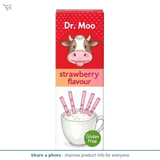 Dr. Moo Strawberry Flavour Magic Sipper 10 x 6g (60g)