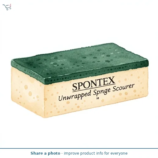 Spontex Unwrapped Sponge Scourer