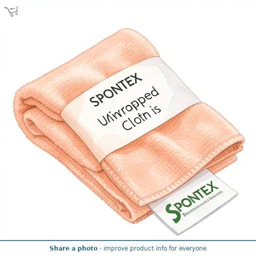 Spontex Unwrapped Microfibre Cloth