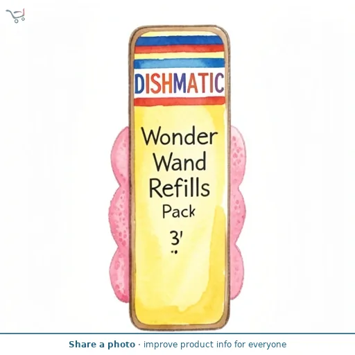 Dishmatic Wonder Wand Refills 3 Pack