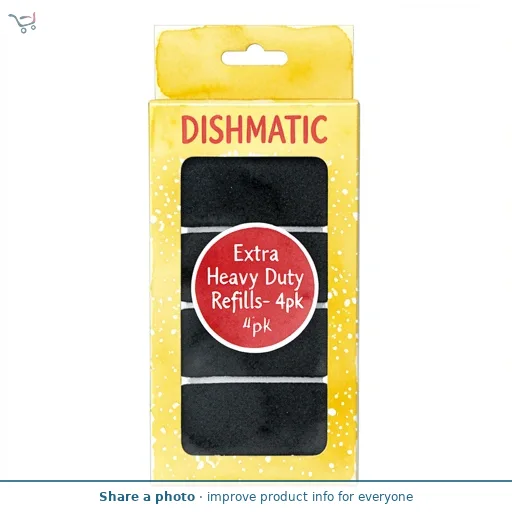 Dishmatic Extra Heavy Duty Refills- 4pk