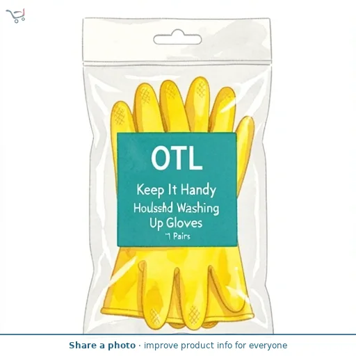 Keep It Handy Household Washing Up Gloves 1 Pairs