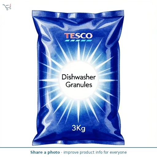 Tesco Dishwasher Salt Granules 3Kg