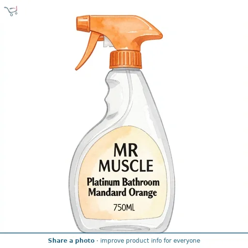 Mr Muscle Platinum Bathroom Mandarin Orange 750Ml