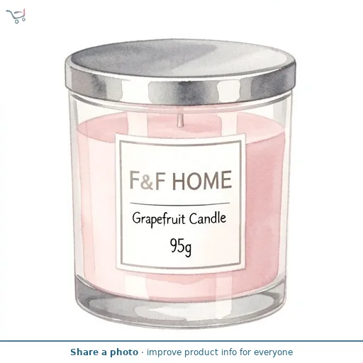 F&F Home Grapefruit Candle 95g