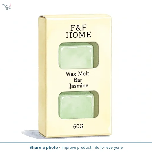 F&F Home Wax Melt Bar Jasmine 60G