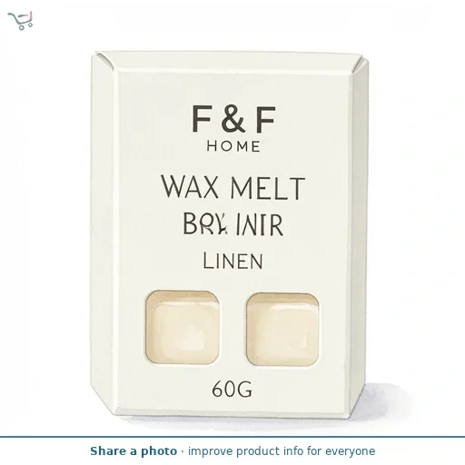 F&F Home Wax Melt Bar Linen 60G