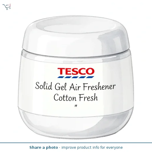 Tesco Solid Gel Air Freshener Cotton Fresh