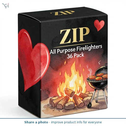 Zip All Purpose Firelighters 36 Pack