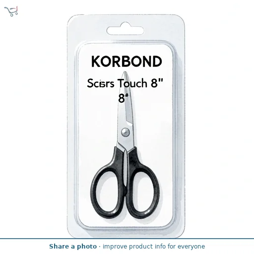 Korbond Scissors Soft Touch 8"