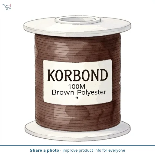 100M Brown Polyester