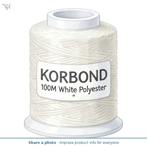100M White Polyester