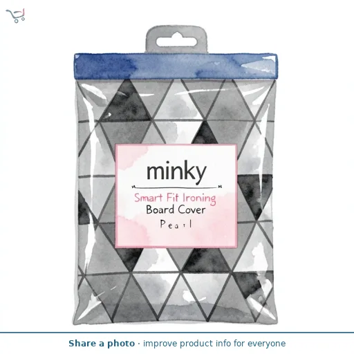 Minky Smart Fit Ironing Board Cover Pearl
