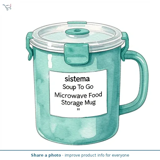 Sistema Soup To Go Medium Microwave Food Storage Mug