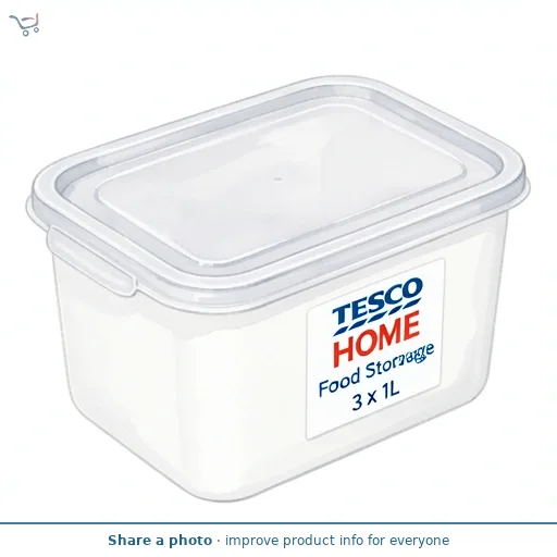 Tesco Foodsavers Food Storage 3 x 1L