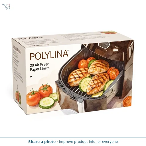 POLYLINA 20 Air Fryer Paper Liners