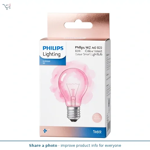 Philips WiZ A60 B22 Colour Smart Light Bulb