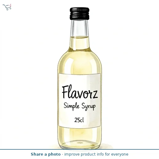 Flavourz Simple Syrup 25cl