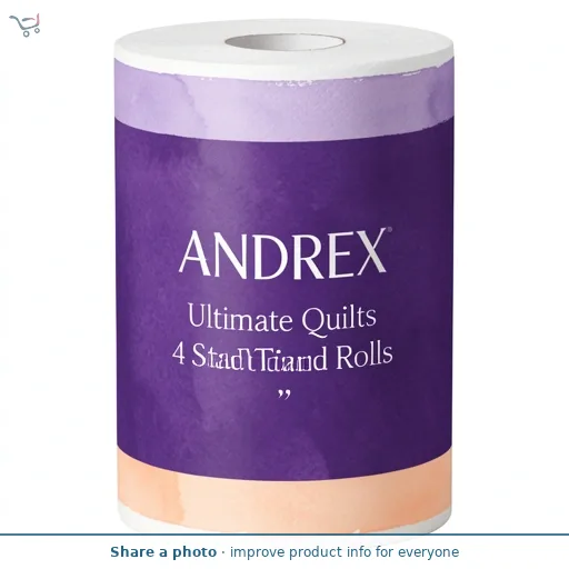 Andrex Ultimate Quilts Toilet Tissue 4 Standard Rolls