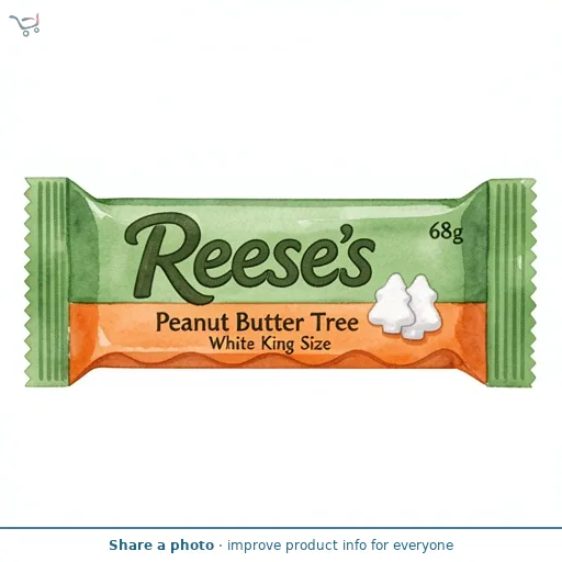 Reese's Peanut Butter Tree White King Size 68g