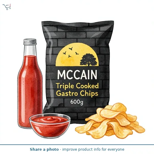 McCain Triple Cooked Gastro Chips 600g