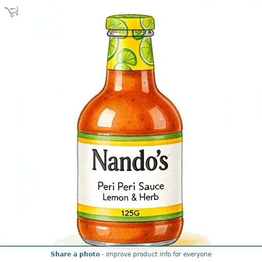 Nandos Peri Peri Sauce Lemon & Herb 125G