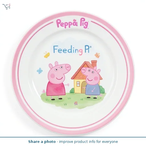 Peppa Pig Grow With Peppa Pig Feeding Plate
