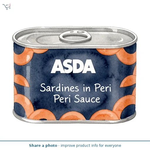 ASDA Sardines in Peri Peri Sauce